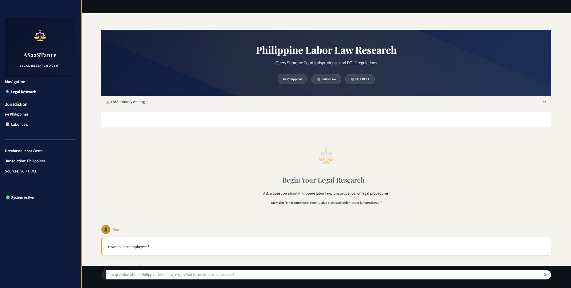 Philippine Legal RAG